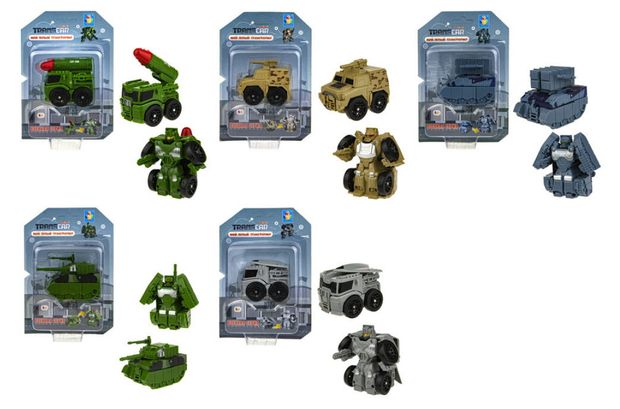  Игрушка 1TOY Мой первый трансформер военная серия, 1 шт в ассортименте