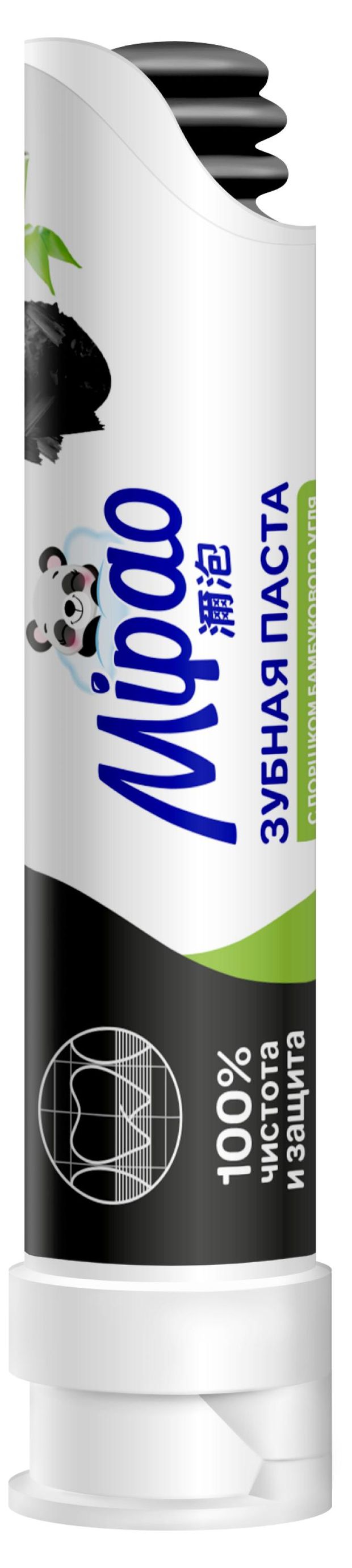 Зубная паста Mipao Бамбуковый уголь с помпой 80 г 299₽