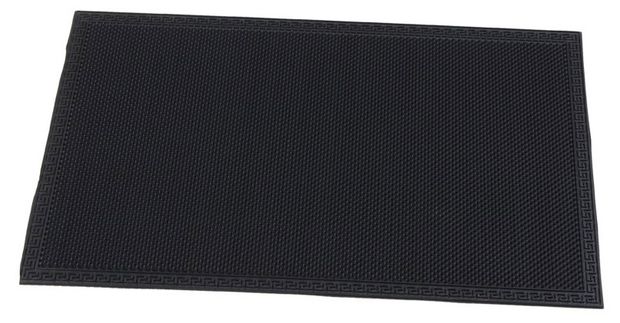 Товары для дома Коврик придверный Remiling Household резиновый черный, 40x60 см