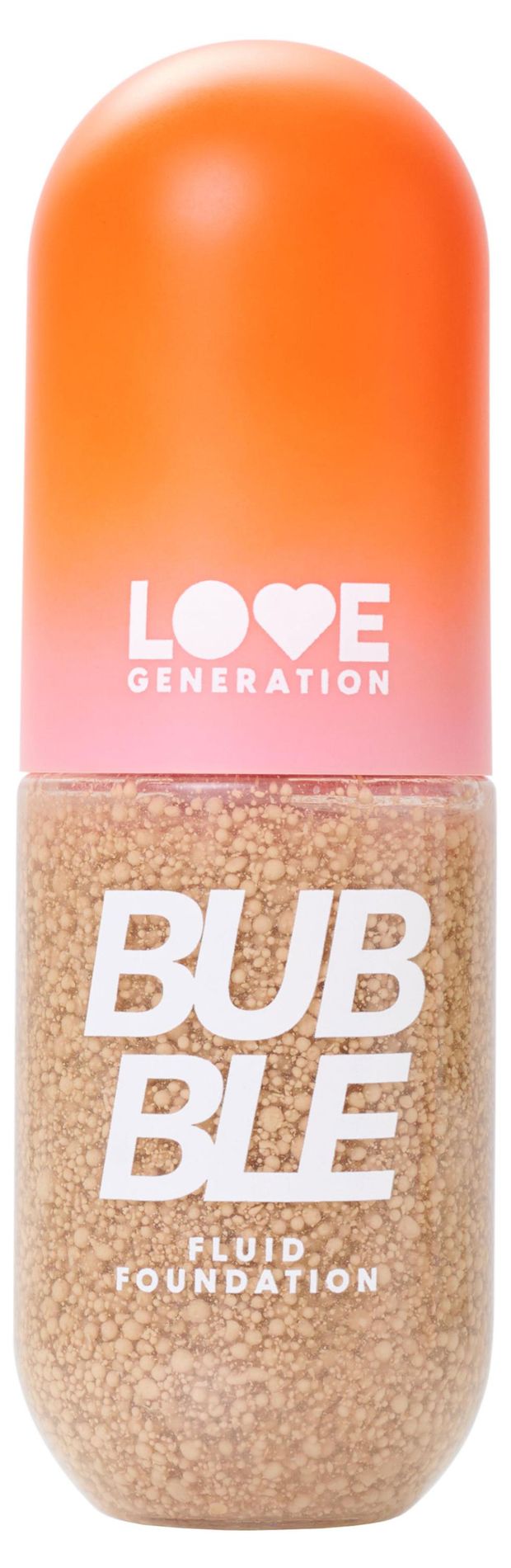 фото Тональный флюид love generation bubble тон 01 светло-бежевый, 40 мл