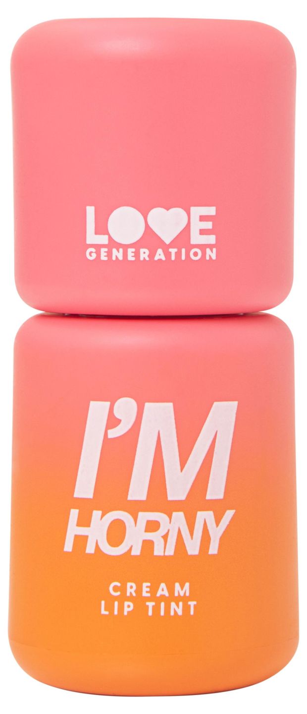 Помада-тинт для губ Love generation I'm Horny тон 02 персиково-розовый, 3 мл