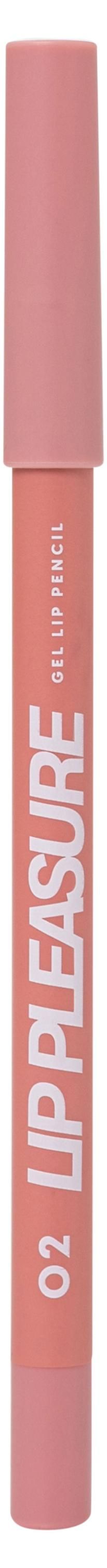 Карандаш для губ Love generation Lip Pleasure гелевый тон P02 бежево-розовый, 1 шт
