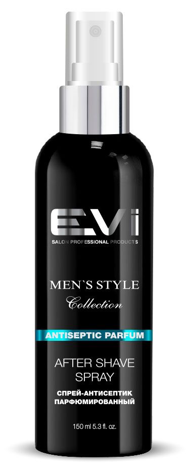 Лосьон-спрей для рук антисептик Evi Salon Mens Style Антисептический, 150 мл