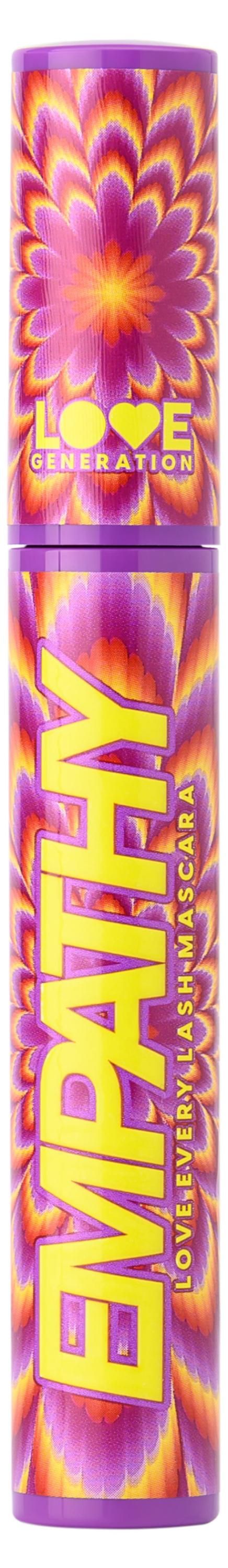 Тушь для ресниц Love generation Love Every Lash Mascara тон 01 черный, 9 мл