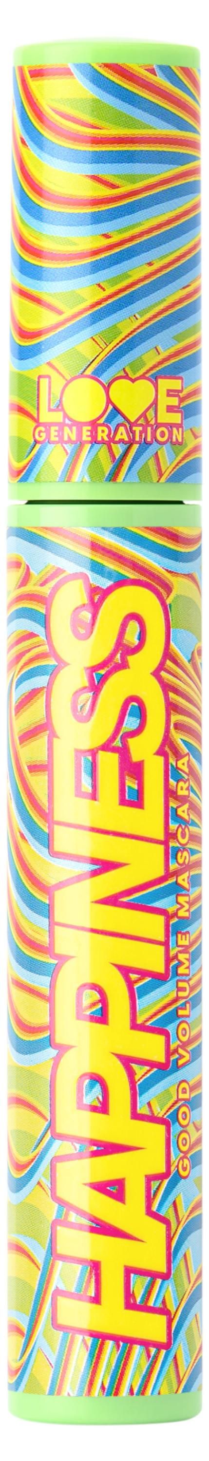 Тушь для ресниц Love generation Good Volume Mascara тон 01 черный, 9 мл