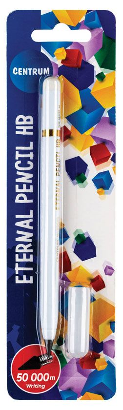 Карандаш Centrum с ластиком 1 шт в ассортименте 225₽