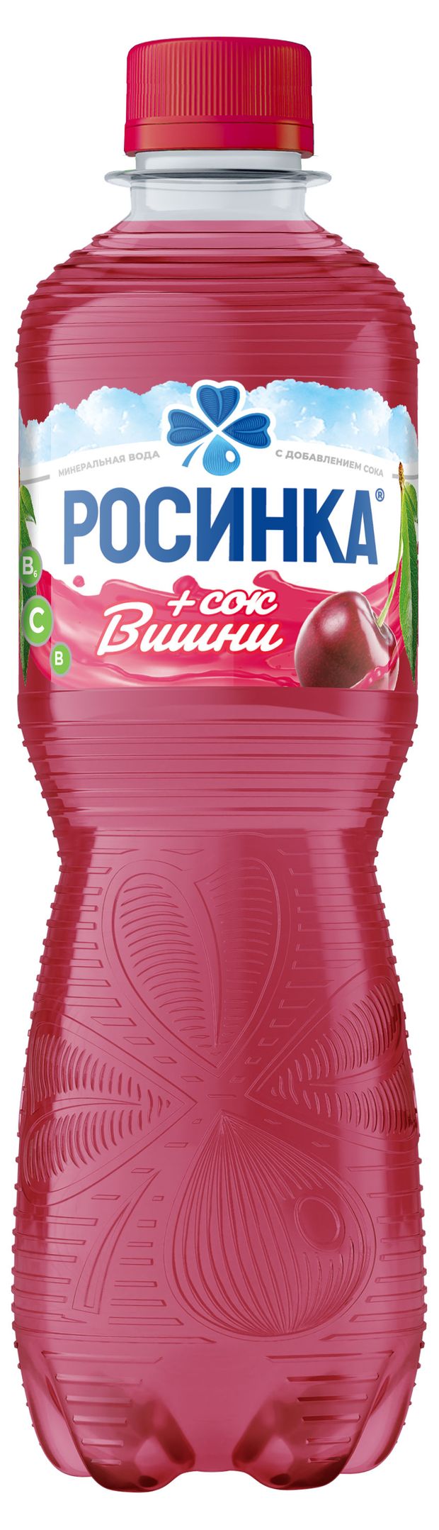 Вода минеральная с добавлением сока Вишня 05 л 40₽