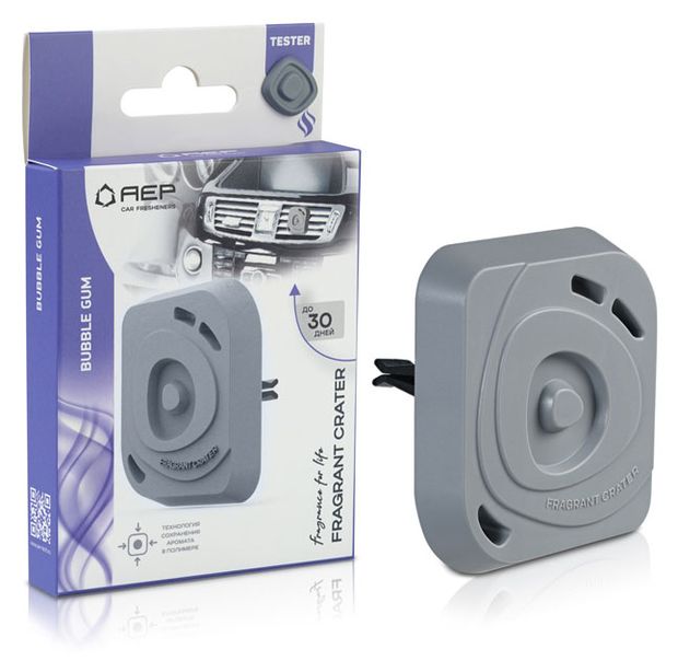 Ароматизатор в дефлектор АЕР FRAGRANT CRATER Bubble gum 290₽