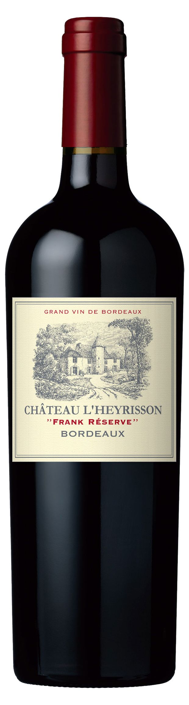 Вино Chateau L Heyrisson красное сухое Франция, 0,75 л