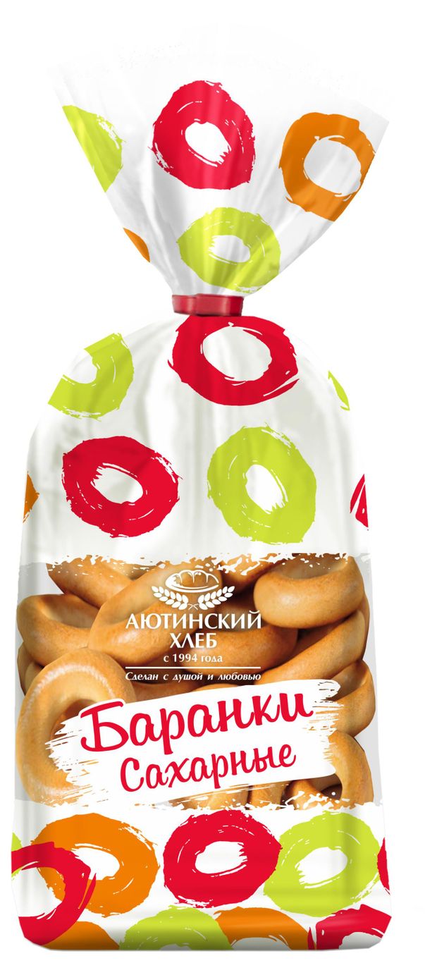 Баранки сахарные Аютинский Хлеб, 300 г