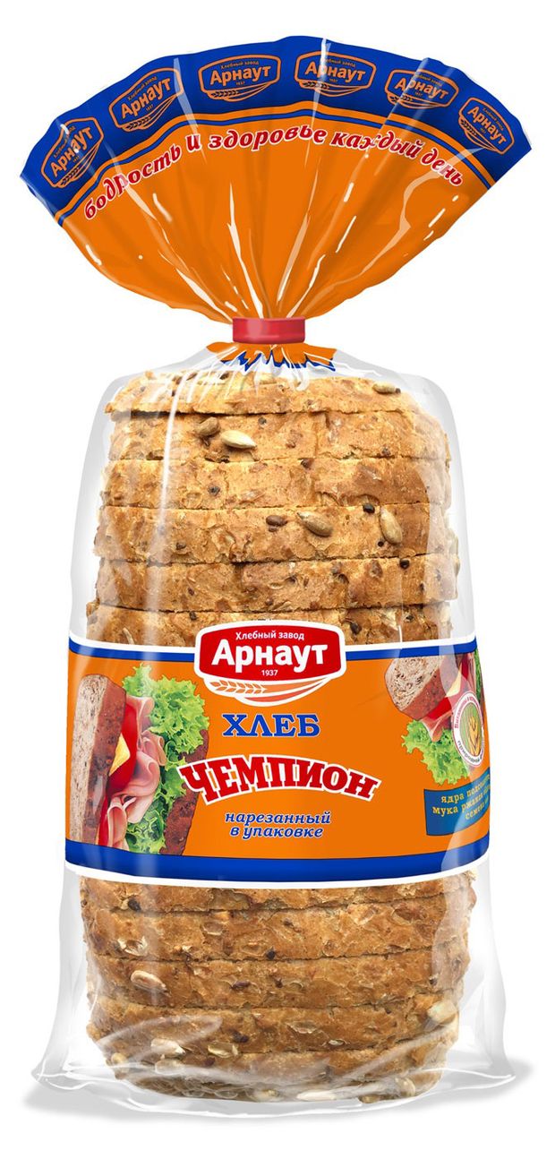 Хлеб ржано-пшеничный Арнаут Чемпион нарезка, 350 г