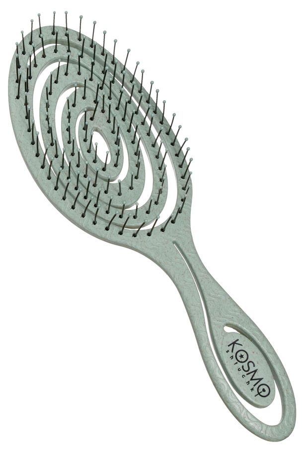 Расческа для волос Kosmoshtuchki биоразлагаемая спиральная, 1 шт