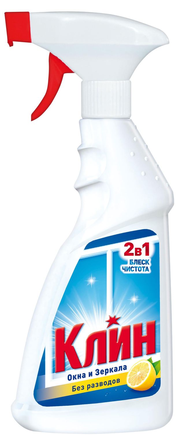 Средство для мытья окон Клин с ароматом лимона, 500 мл