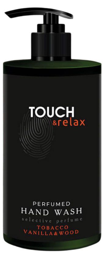 Гель для мытья рук парфюмированный Touch Relax Табак ваниль и древесные ноты 450 мл 610₽