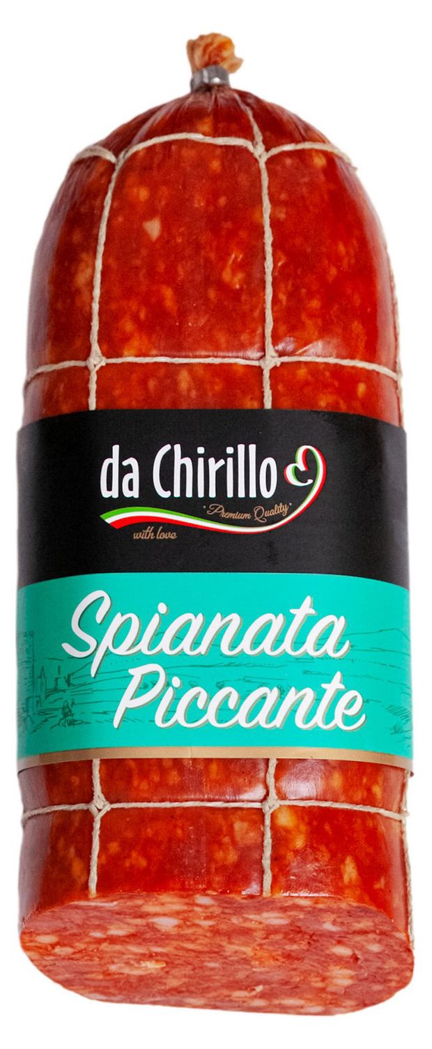 Колбаса сыровяленая da Chirillo Spianata Piccante, ~ 750 г