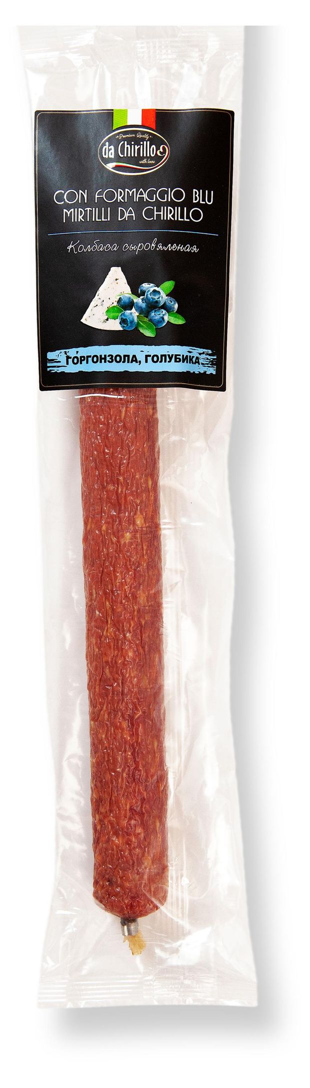 Колбаса сыровяленая da Chirillo горгонзола голубика 140 г 219₽