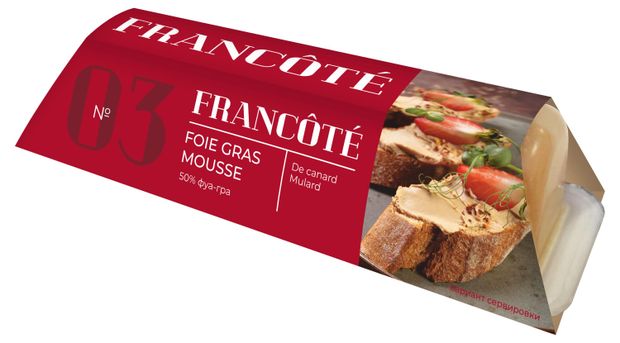 Фуа-гра утиная Галерея Вкуса мусс, 85 г