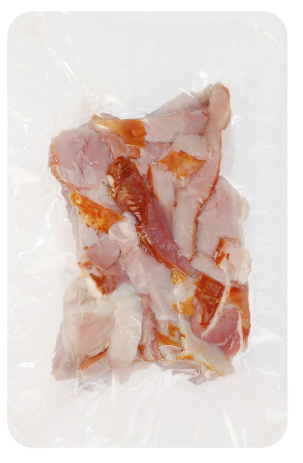 Мясной продукт из свинины варено-копченый Бахрушинъ Ассорти 1 бекон нарезка 250 г 270₽