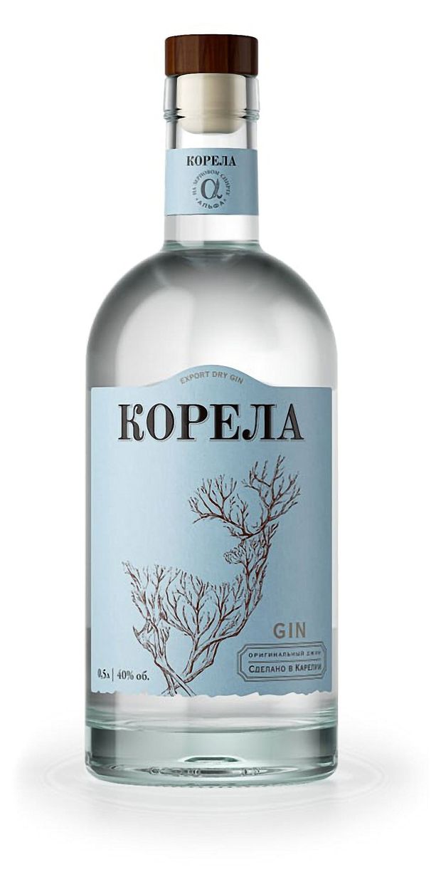 Джин Корела Россия, 0,5 л