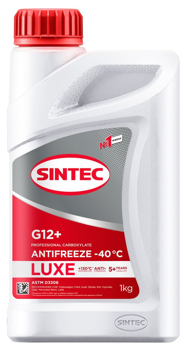 Антифриз Sintec Lux G12, 1 л