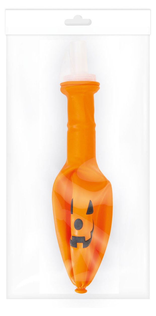 Шар латексный с подсветкой Fiolento Тыква, 1 шт