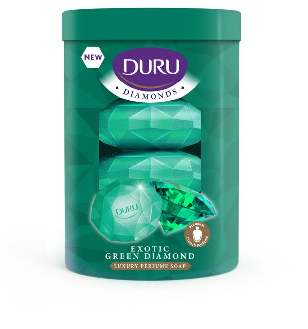 Мыло Duru волшебный изумруд 360 г 240₽