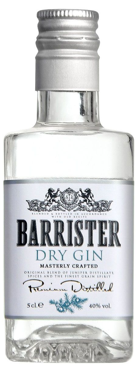Джин Barrister Dry Россия, 0,05 л