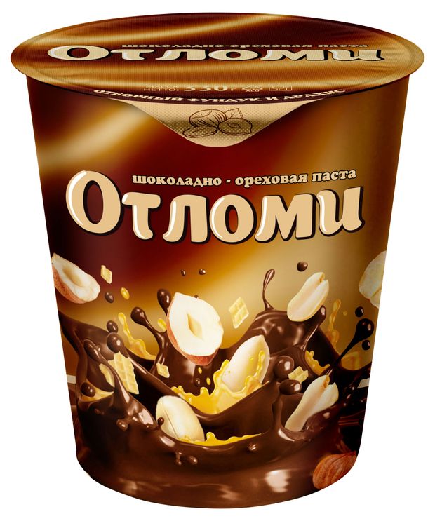 Паста шоколадно-ореховая АККОНД отломи, 330 г