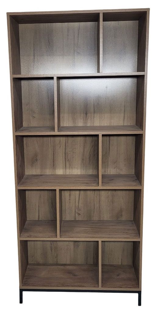 Стеллаж Шелф-1 дуб крафт табачный 1866х80х303 см 8199₽