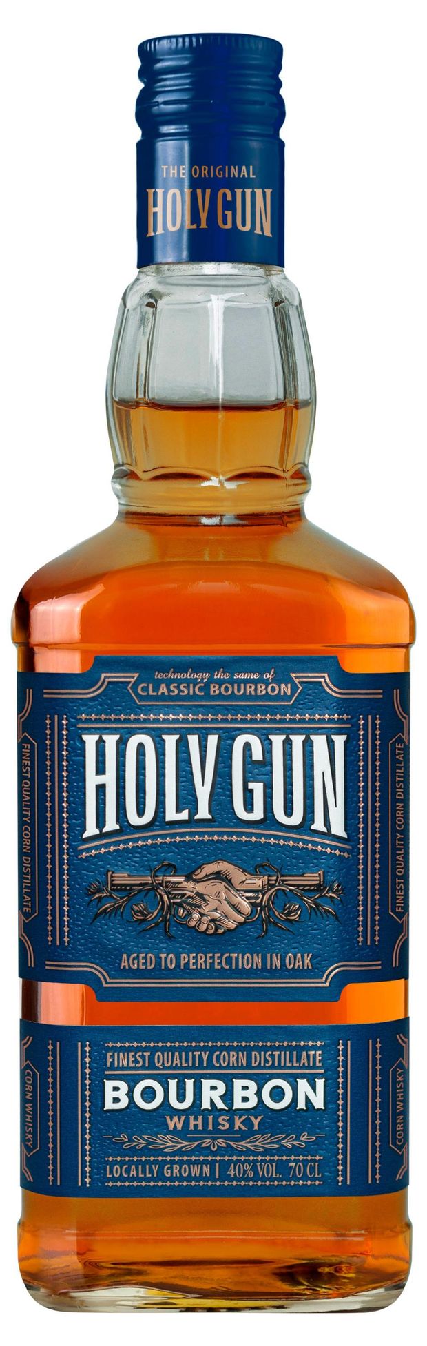 Виски Holy Gun зерновой 3 года Россия, 0,7 л