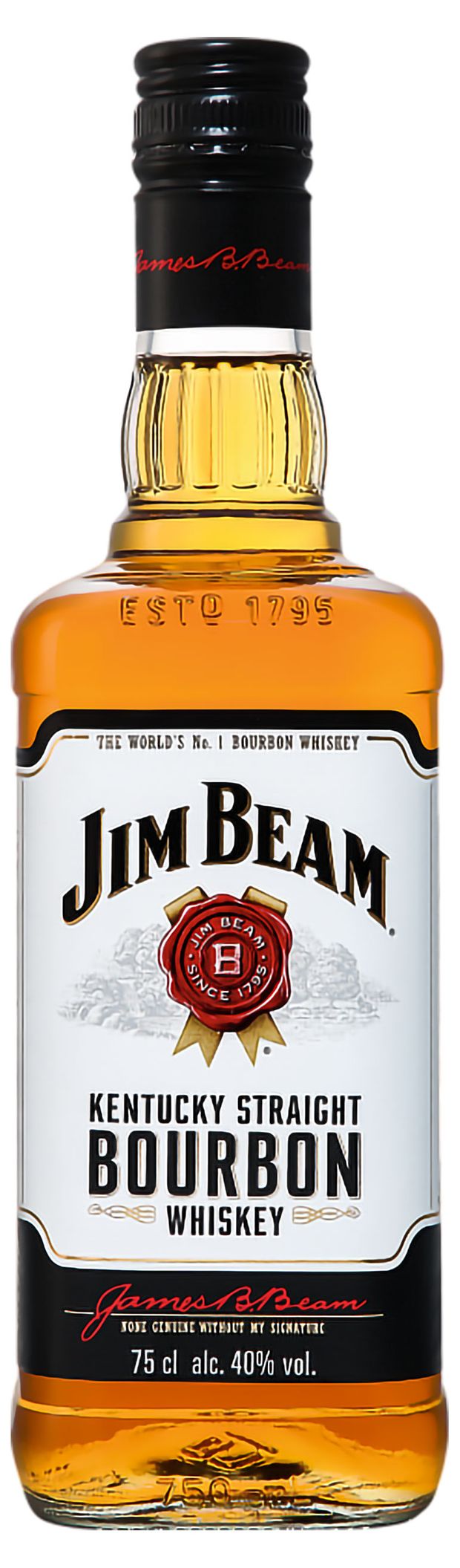 Виски Jim Beam зерновой бурбон Испания, 0,75 л