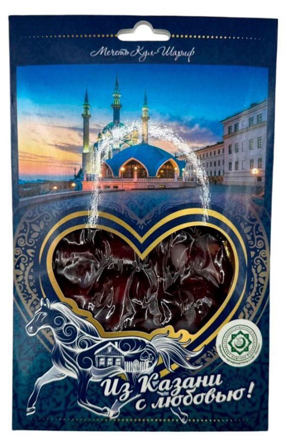 Колбаса сыровяленая Каусар Халяль из конины нарезка, 60 г