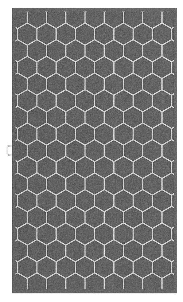 Полотенце махровое DM Люкс черый, 50х90 см