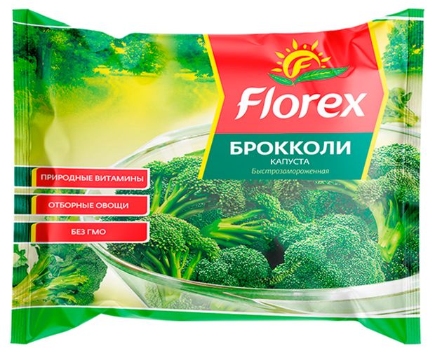 Капуста брокколи Florex замороженная, 400 г