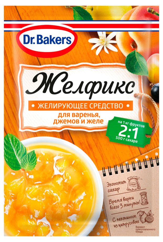 Желфикс DrBakers 21 25 г 100₽