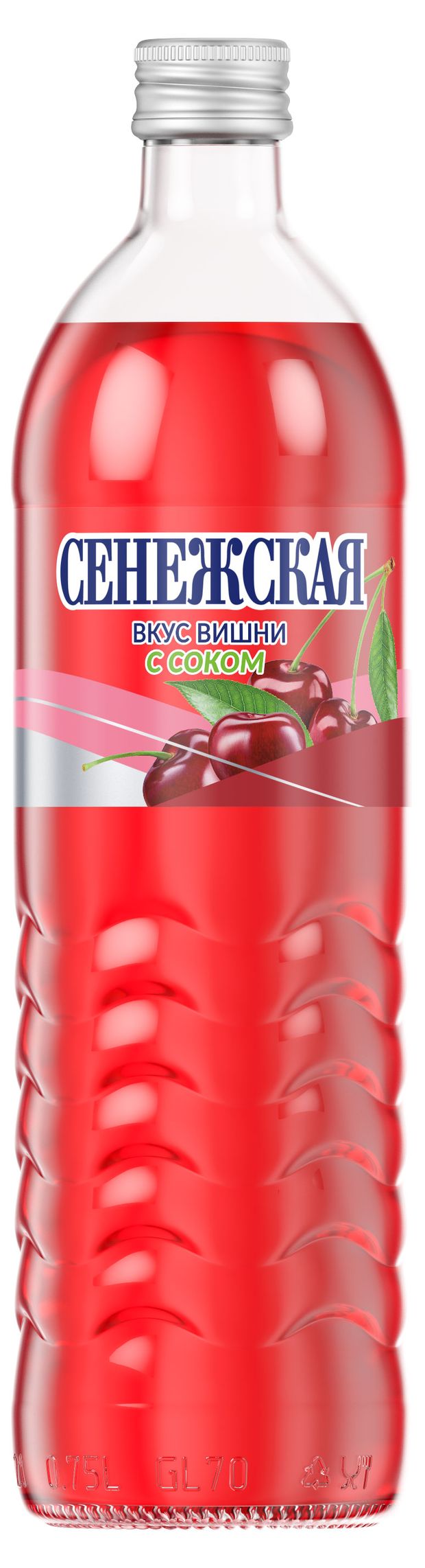 Напиток газированный Сенежская фруктовая со вкусом вишни 750 мл 99₽