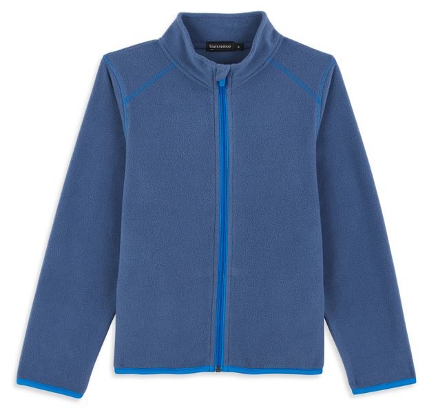 Толстовка для мальчика Sabedoria флисовая синяя