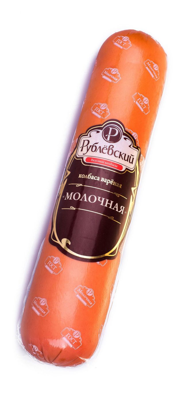 Колбаса вареная Рублевский Молочная в белкозеине 950 г 1300₽