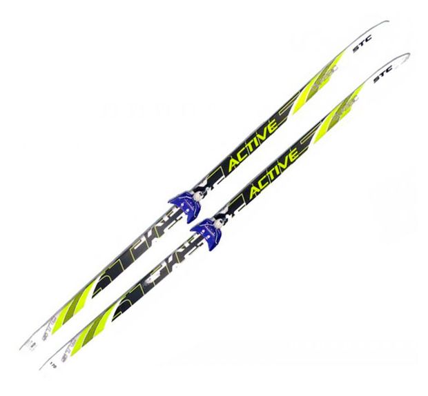 Комплект беговых лыж STC NN75 без палок, 150-160 см