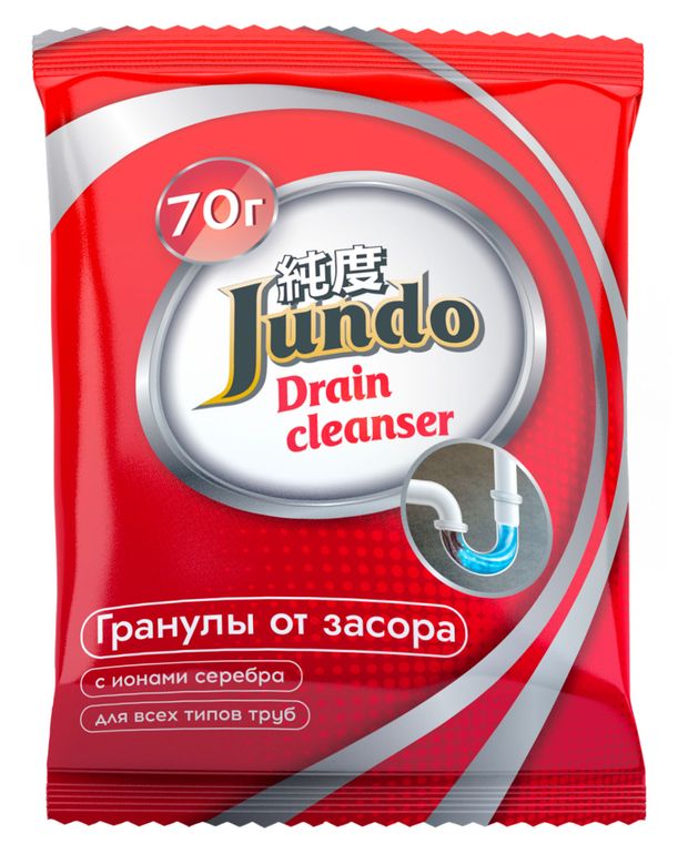 Гранулы от засоров Jundo, 70 г