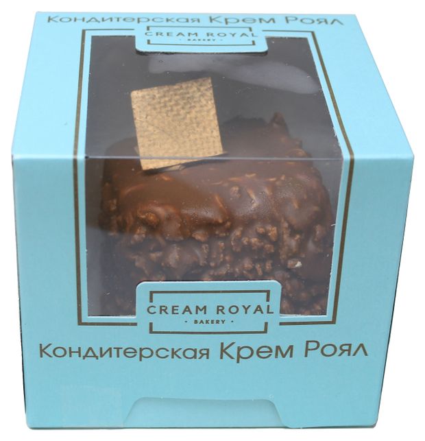 Пирожное воздушное безе Cream Royal Бальтазар белково-ореховый с фундуком охлажденное, 160 г
