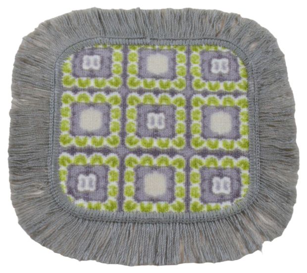 Коврик на табурет Cleopatra нейлон, 33х33 см, 1 шт в ассортименте