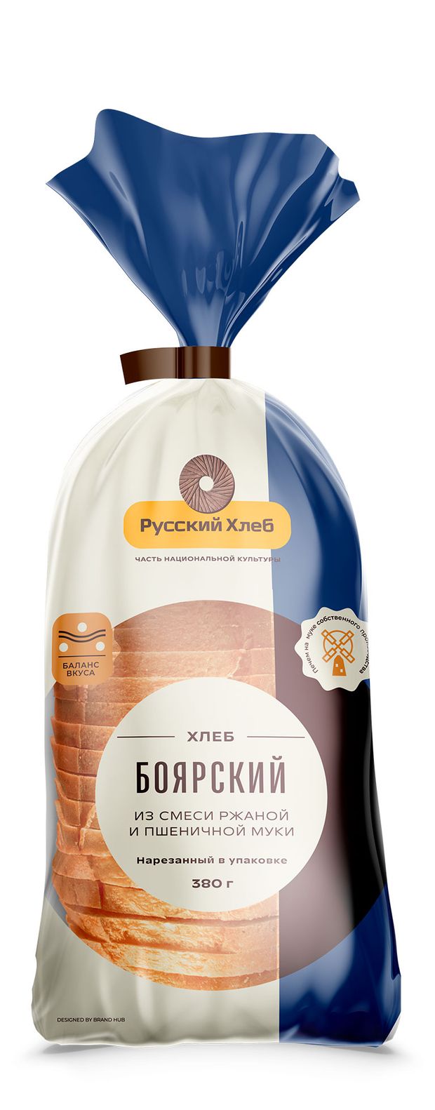 Хлеб Русский Хлеб Боярский нарезка 380 г 41₽