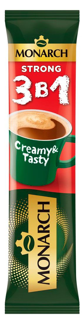 Jкофе растворимый Jacobs Крепкий 3в1, 13,5 г