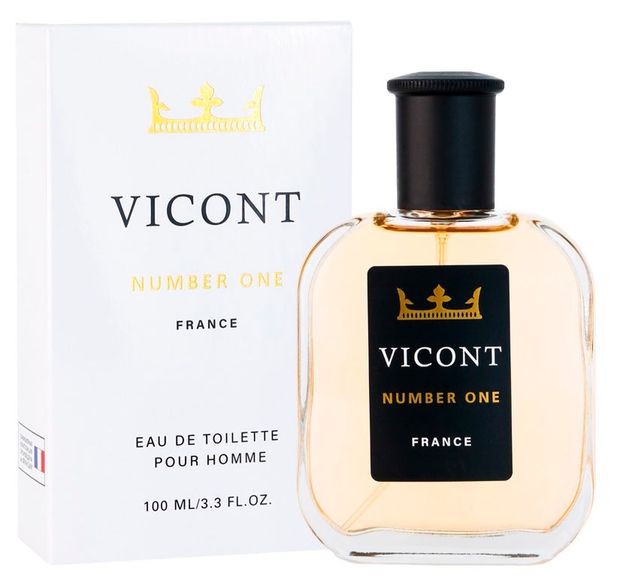 Туалетная вода мужская Red Label Vicont Number One, 100 мл