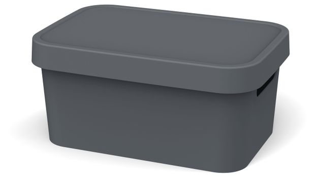 Ящик для хранения Ambient Folk темно-серый, 4,5 л