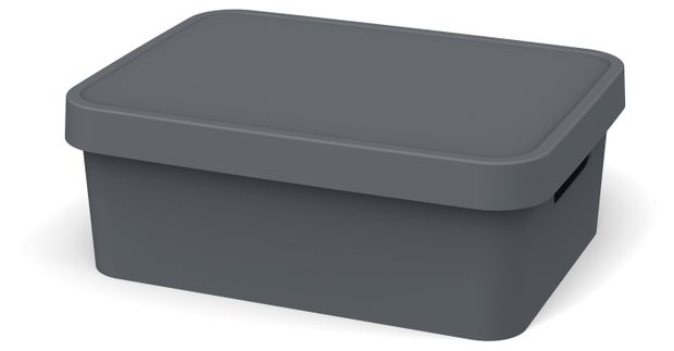 Ящик для хранения Ambient Folk темно-серый, 11 л