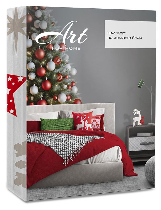 Комплект постельного белья Art for Home полисатин 2-спальный 1999₽