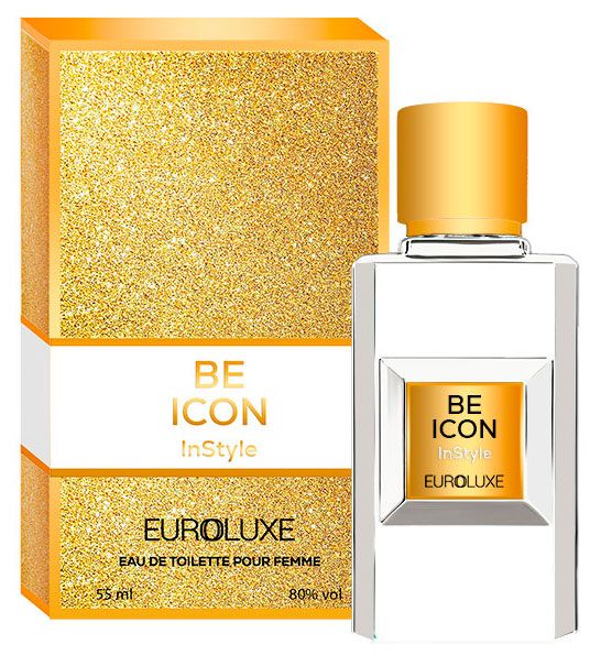 Туалетная вода женская euroluxe Be Icon In Style 55 мл 390₽