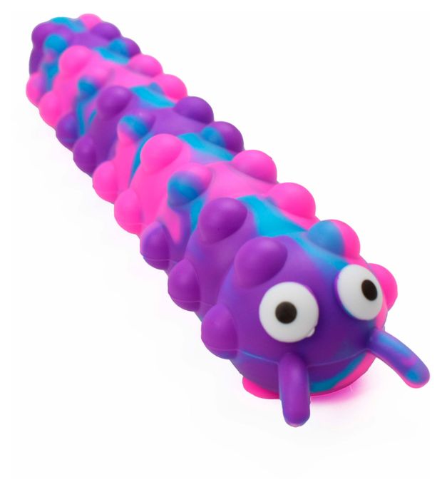 Игрушка антистресс BALL MASQUERADE Веселая гусеница со светом, 1 шт в ассортименте